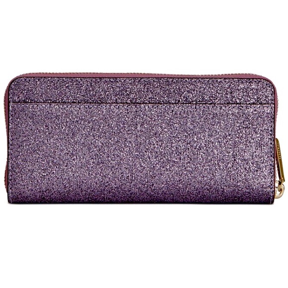 🆕 Kate Spade ♠️ Lilac Purple Glitter Wallet - Picture 7 of 8